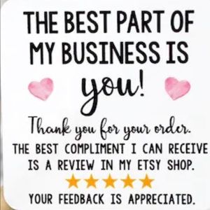 Thanks for checking on my closet thanks for all your orders